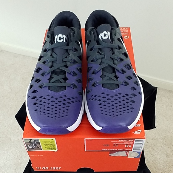 Nike Other - NIKE Ttain Speed 4 AMP TCU Horned Frods Mens Shoes